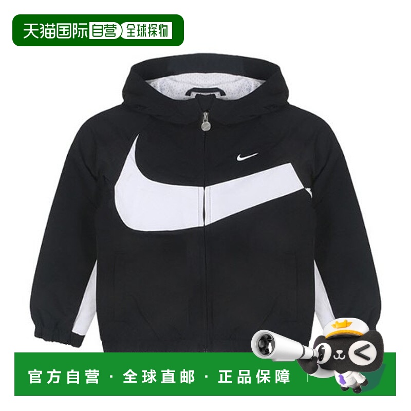 韩国直邮NIKE 耐克儿童夹克 KQF A251JK826P-BK Big Swoosh Jacke