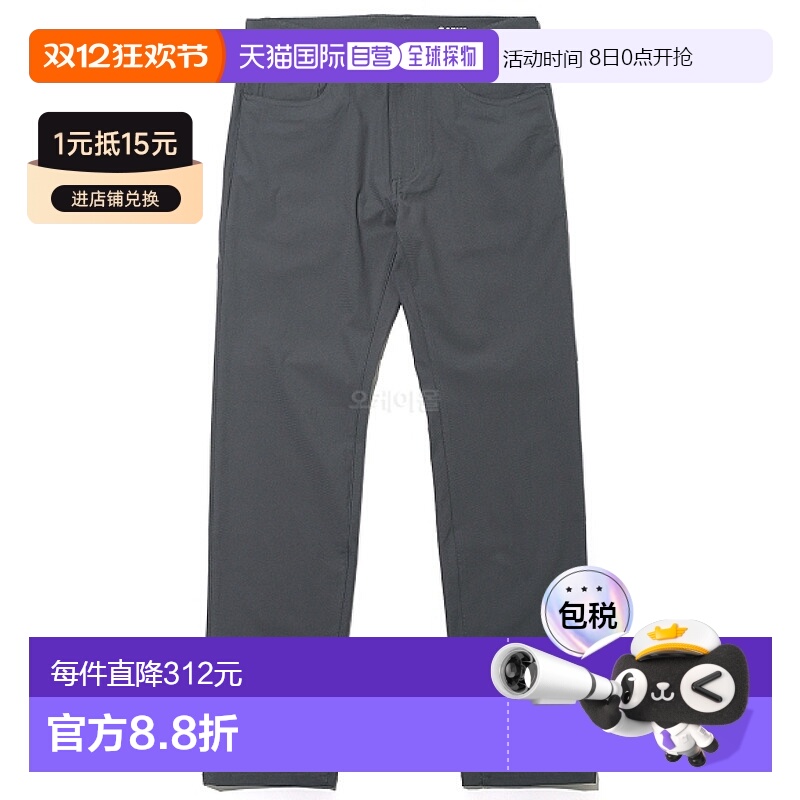 韩国直邮G/Fore高尔夫休闲长裤灰色时尚潮流5口袋4向弹力直筒裤