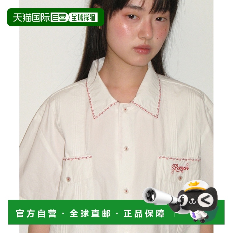 1h可退 韩国直邮ronron  衬衫