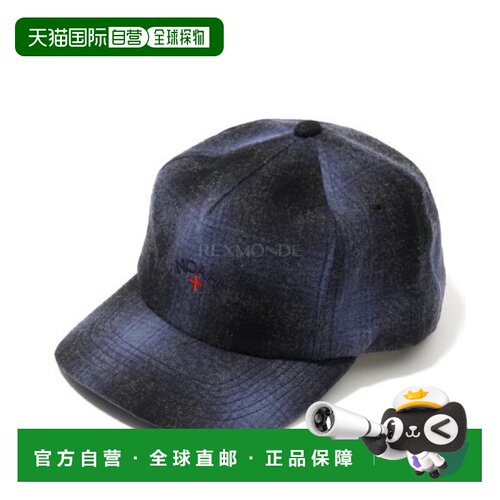 韩国直邮 NOAH 男士棒球帽阴影格子(H112FW23B BLU) 正品