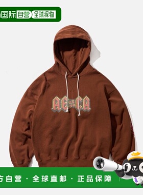 韩国直邮AECA 男士连帽衫AWCMFWBCTSPSO001A5NA AE/CA HOODIE-BRO