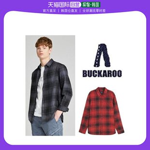 T恤 BUCK水原店 BUCKAROO 怀 韩国直邮BUCKAROO 男士 先染格子