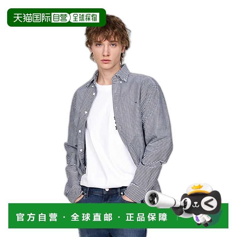 韩国直邮TOMMY HILFIGER 男士男衬衫T12E6WSH013MT10MT