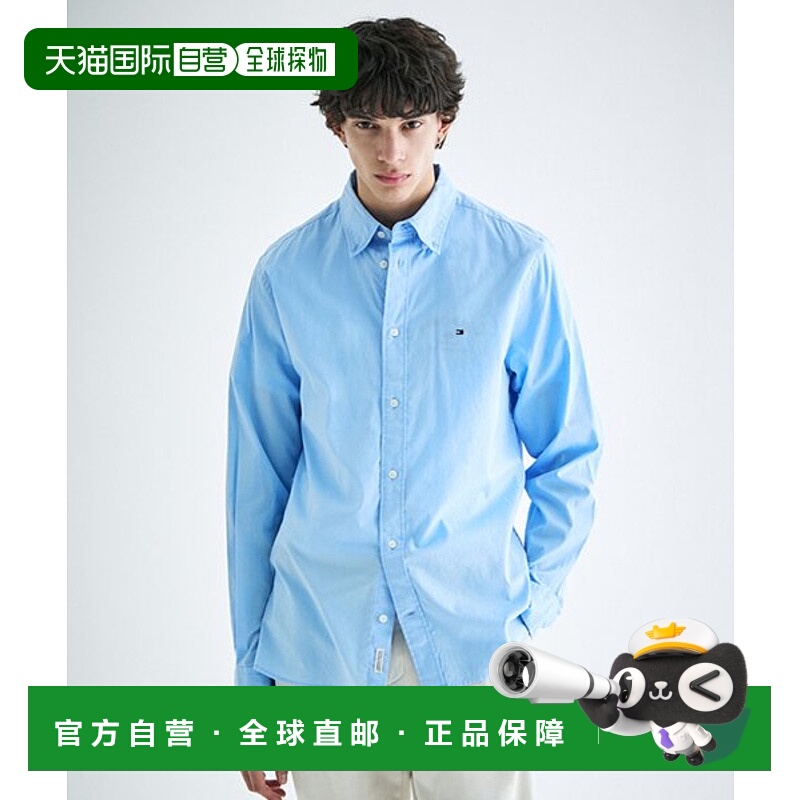 韩国直邮TOMMY HILFIGER 男士男衬衫T12E1WSH100MT1C1Z府绸