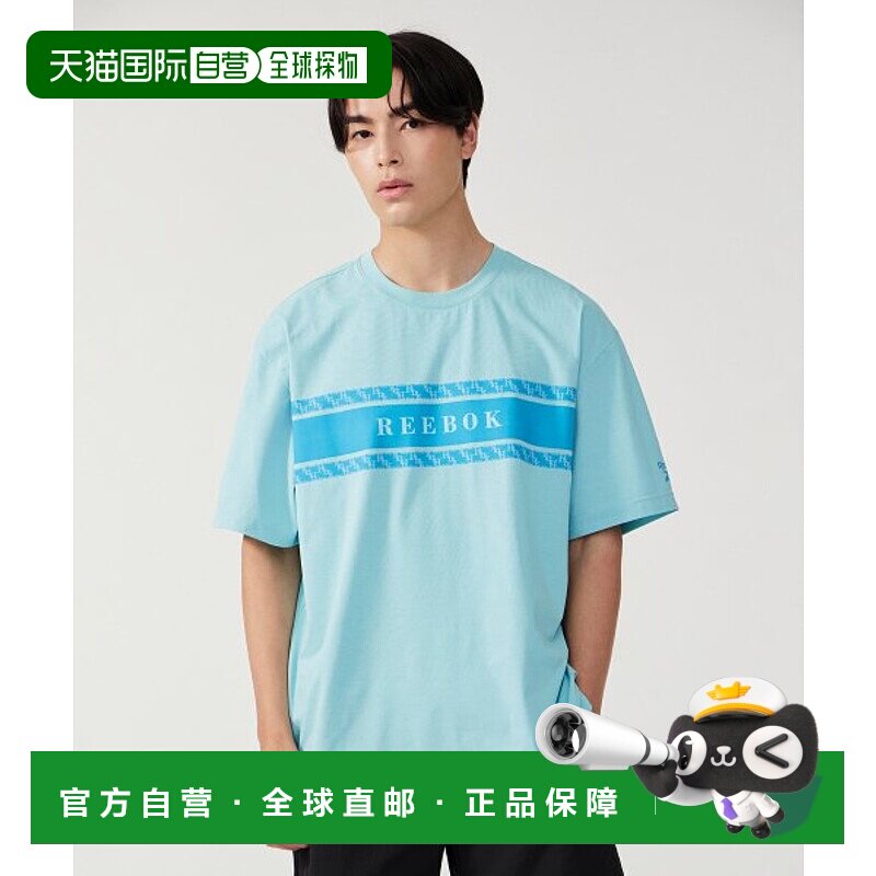 韩国直邮REEBOK锐步 MONGRAM袜子RETS3ER96T2 MONOGRAM中筒袜