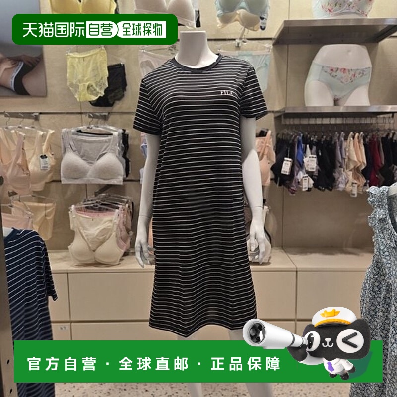 韩国直邮FILA 连衣裙 日常 聚酯 FI4OPG2643FBLK_s斐乐
