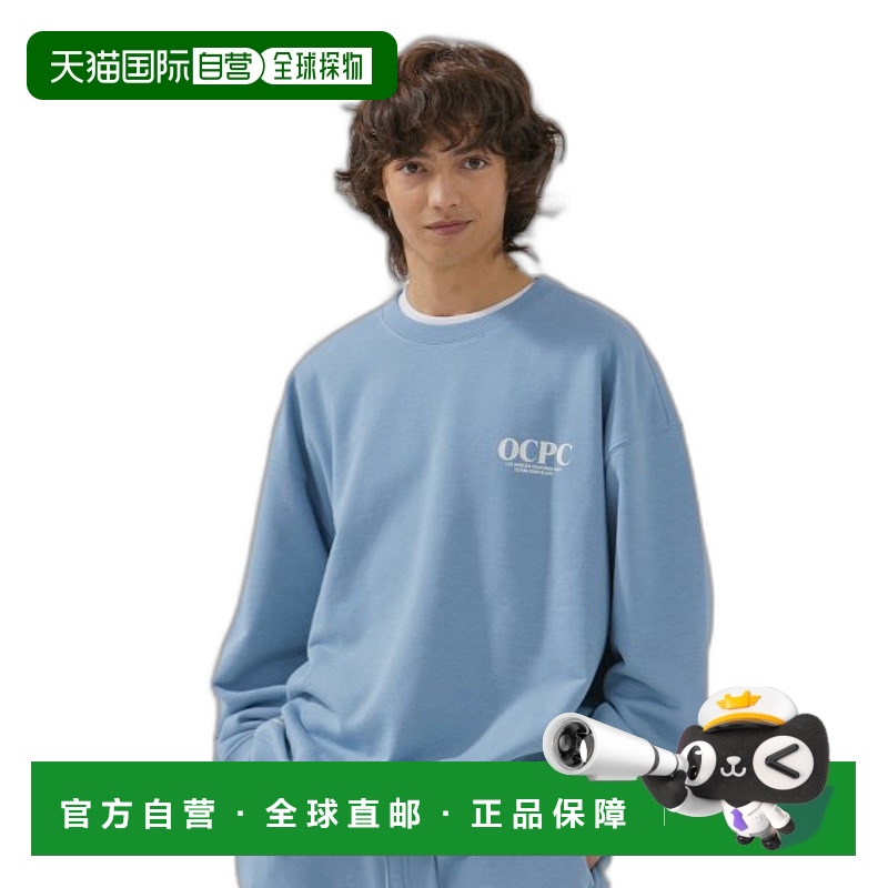韩国直邮OCEANPACIFIC 男士卫衣WOPC6RAMMZ03SK BOLD LETTERING S