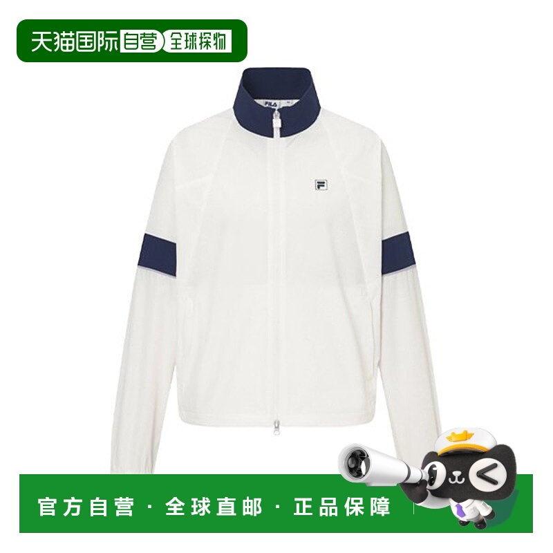 韩国直邮FILA [新] 惠拉女式梭织弹力战利品风衣 FM2FS253JK11F00