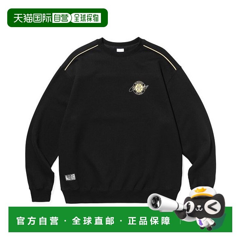 韩国直邮MAHAGRID 秋冬新款潮牌简约百搭运动风卫衣MG2CFMM458ABK