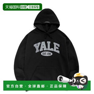 BLACK连帽衫 TONE HOODIE YA8HD1071BK耶鲁 ARCH 韩国直邮YALE