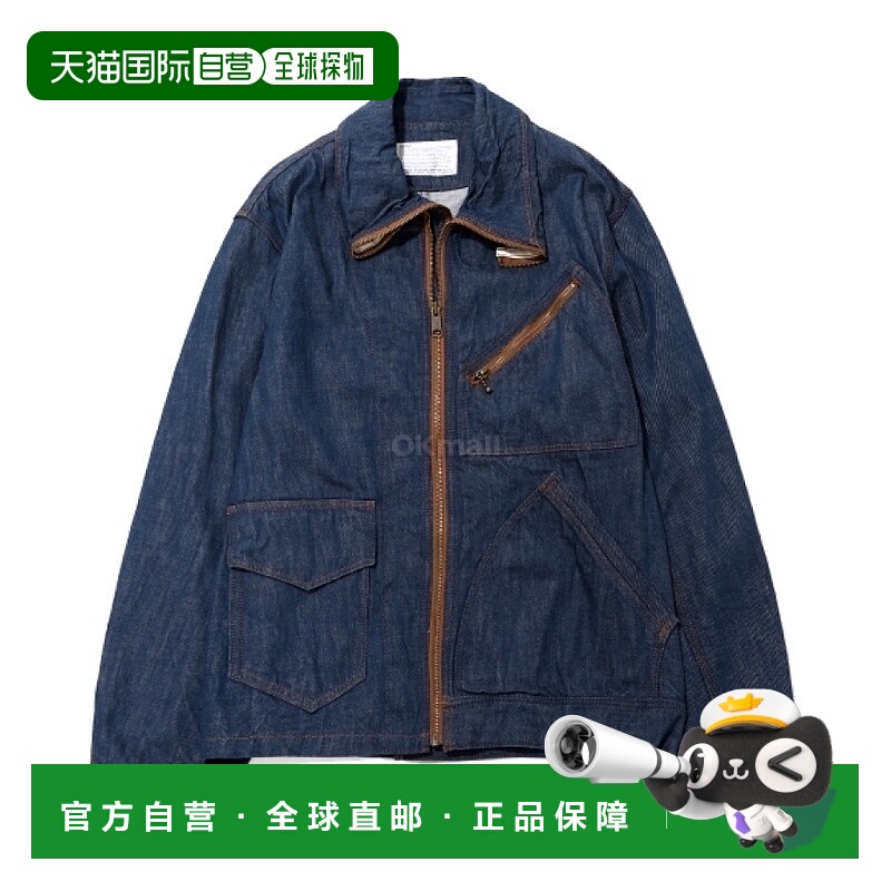 韩国直邮kolor 通用 牛仔外套夹克衫长袖