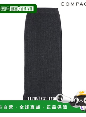 韩国直邮compagna 下摆 H 形针织裙_CABW0-WSS600半身裙包臀裙