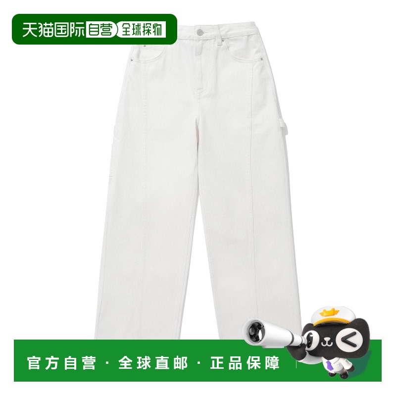 韩国直邮COVERNAT WOMAN 女士女装牛仔裤CO2401PT71WH直筒裤