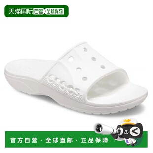 轻便户外拖鞋 韩国直邮crocs HC02巴雅2滑白色店内发货舒适四季