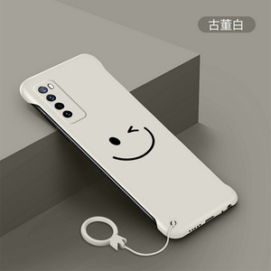 适用于华为nova7手机壳nova7pro5G保护套超薄磨砂硬壳无边框笑脸nova7se新品半包防摔男女手机套PRO保护壳