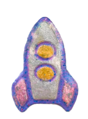 火箭造型泡澡浴球-海洋味道