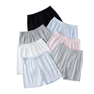 儿童夏季家居短裤男童女童莫代尔柔软清凉冰丝感睡衣宝宝薄款睡裤