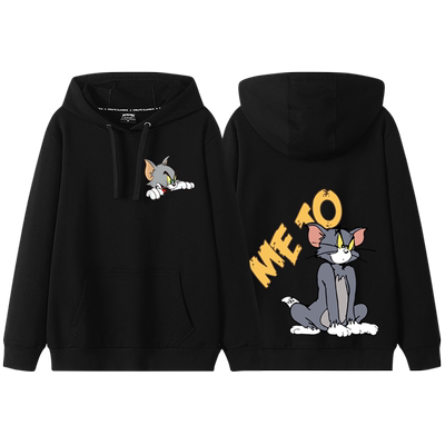 特别的联名连帽套头小众早春卫衣