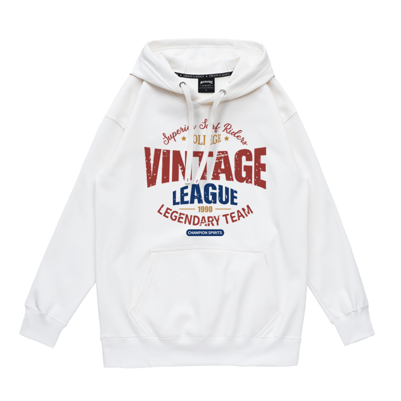 vintage古着感连帽外套潮牌薄款