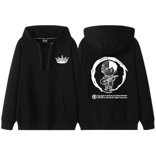 李现同款衣服周杰伦嘉年华演唱会连帽卫衣男女纯棉应援服薄款外套