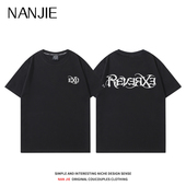 2026EXO演唱会张艺兴吴世勋同款 T恤男女应援服休闲宽松纯棉半袖 潮