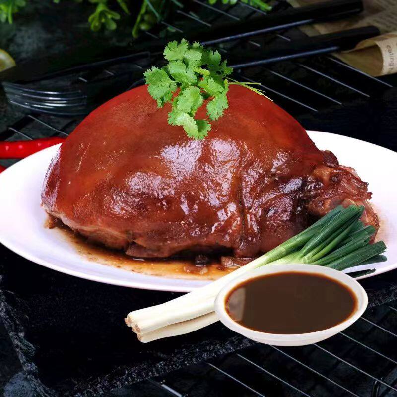 年货陕西大荔带把肘子东府牌尊享袋装900克猪肉熟食特产下酒拌菜