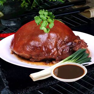 年货陕西大荔带把肘子东府牌尊享袋装900克猪肉熟食特产下酒拌菜