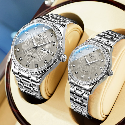 进口机芯IW爱沃驰情侣机械表一对