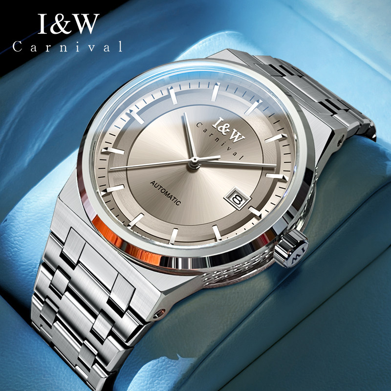 新款iw爱沃驰手表男士机械表全自动正品男款简约商务品牌腕表十大