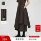 播奥莱 播商场同款 层次感裙裤 女春秋气质休闲裤 BDR3KD3048