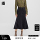 冬中长款 播牛仔半身裙商场同款 温柔鱼尾裙BDQ4BD0904 播奥莱