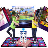 跳舞毯双人加厚30MM瑜伽电视电脑两用体感游戏高清家用跳舞机情人