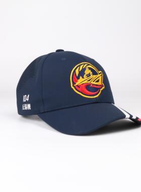 青林茂055型导弹驱逐舰104无锡舰刺绣速干藏青激光打孔网眼棒球帽