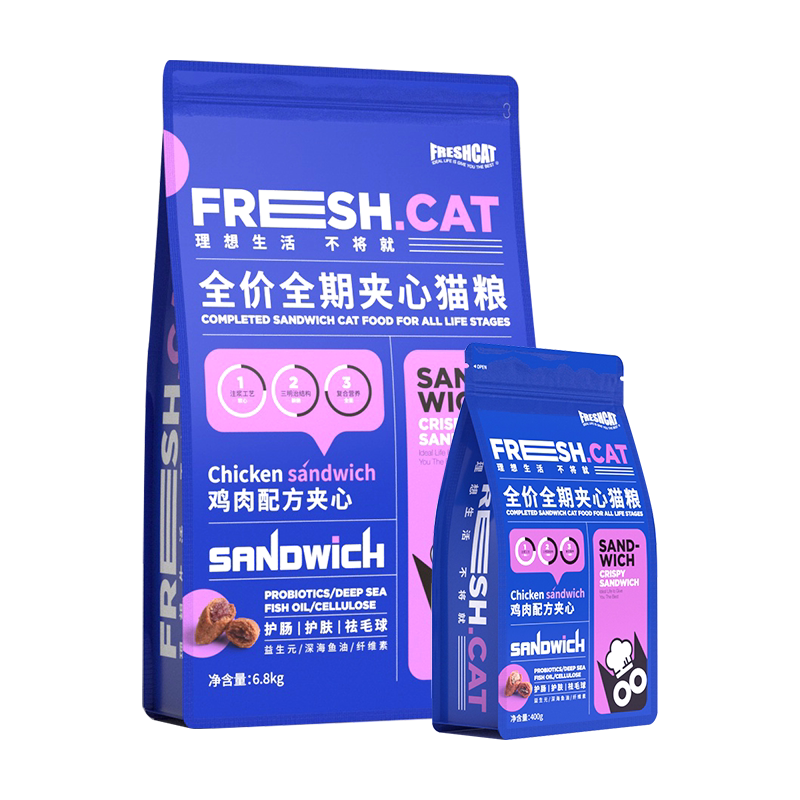 福瑞诗无谷鸡肉馋嘴猫粮