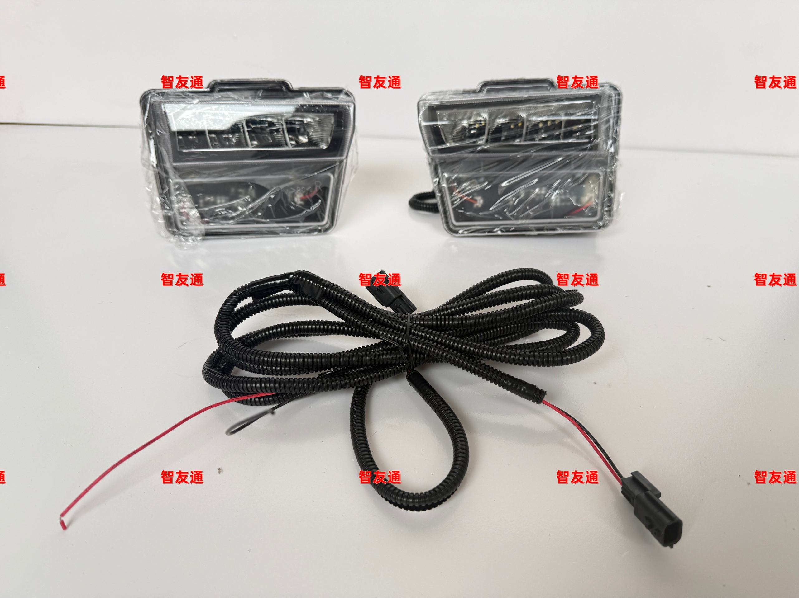 适用17-23款GTR R35前杠日行灯LED雾灯示宽灯日间行车灯保险杠灯