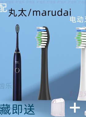 适配日本丸太marudai成人电动牙刷头MS-C1191通用替换成人