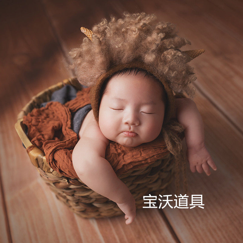 宝沃道具新生儿摄影道具裹布