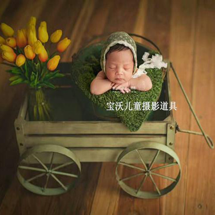 复古小车摄影道具宝沃道具新生儿