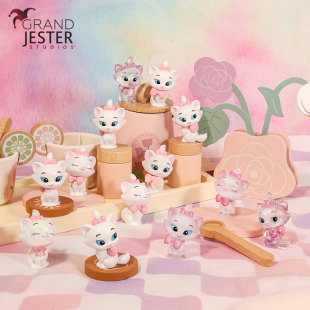 enesco玛丽猫MINI粒套装 猫儿历险记玛丽猫桌面小摆件情人节礼物