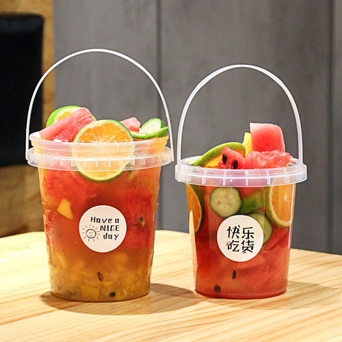 水果茶杯大桶网红奶茶饮料饮品桶