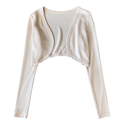 温娴通勤短款针织上衣