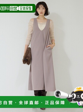 1h可退 日本直邮GALLARDAGALANTE 女装 深U领 2WAY 长款连衣裙 GG