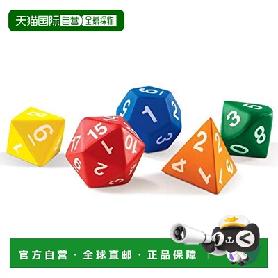 【日本直邮】Learning Resources学源 巨型软多面体骰子LER7694
