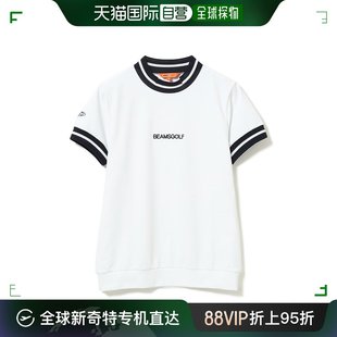 GOLF ORANGE LABEL 日本直邮BEAMS BEAMS GOLF女士网眼领口运动衫