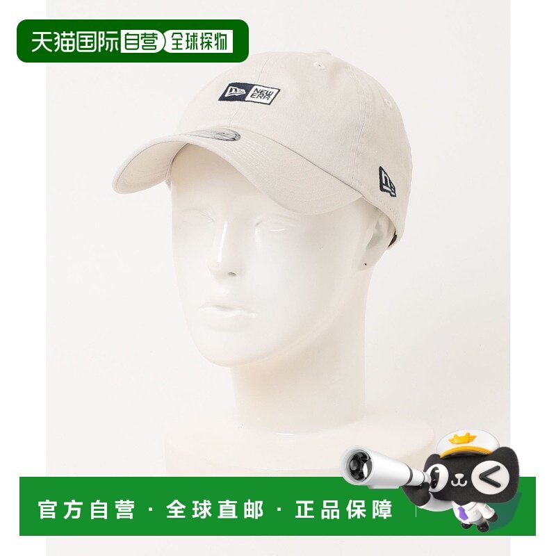 1h可退 日本直邮NEW ERA 男女同款 棉质休闲棒球帽 简约Box Logo