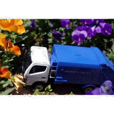 Diapet DK-5106 1/43模型 三菱 Fuso Canter 扫描车仿真车模收藏