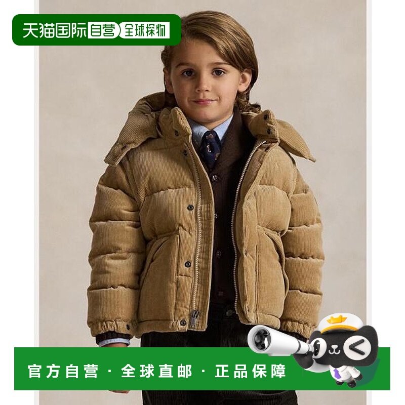 日本直邮Ralph Lauren 可转换灯芯绒羽绒服 [96128218]
