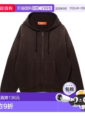 1h可退 日本直邮BEAMS HEART GMS 加绒拉链连帽卫衣短款羊毛