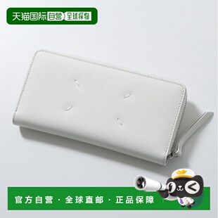 日本直邮Maison Margiela 圆形拉链长款钱包 S56UI0110 P4745 男