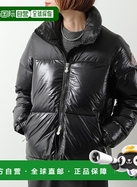 日本直邮PYRENEX GOLDIN 羽绒服 HWY038P 女士立领徽标 0009 黑色